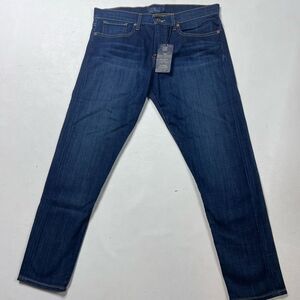 NWT Lucky Brand Women's Dark Blue Boyfriend Sienna Cigarette Jeans